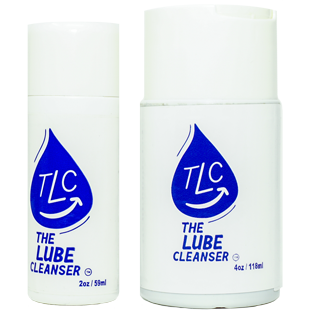 Lube cleanser cloth